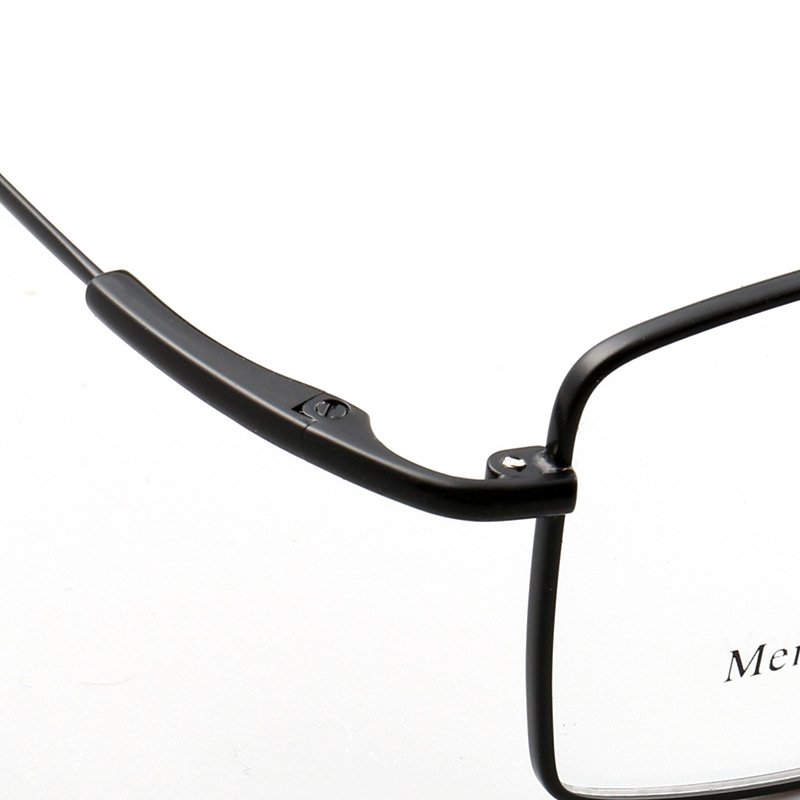 Latest Design Square Metal Optical Frames Oversized Big Frame Trendy Style Women Prescription Eyewear Myopia Hyperopia UV400