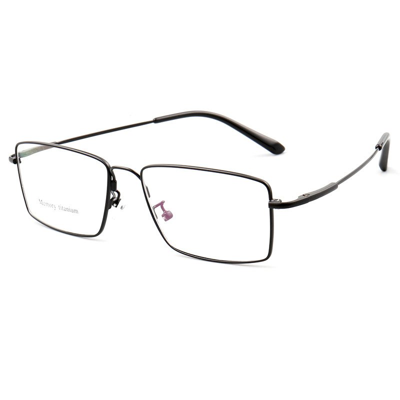 Latest Design Square Metal Optical Frames Oversized Big Frame Trendy Style Women Prescription Eyewear Myopia Hyperopia UV400
