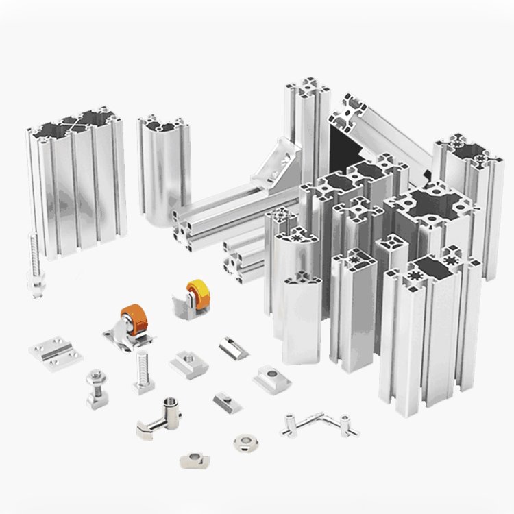 Customized all kinds of profile product industrial 6061 6063 aluminum system extrusion sliding profile
