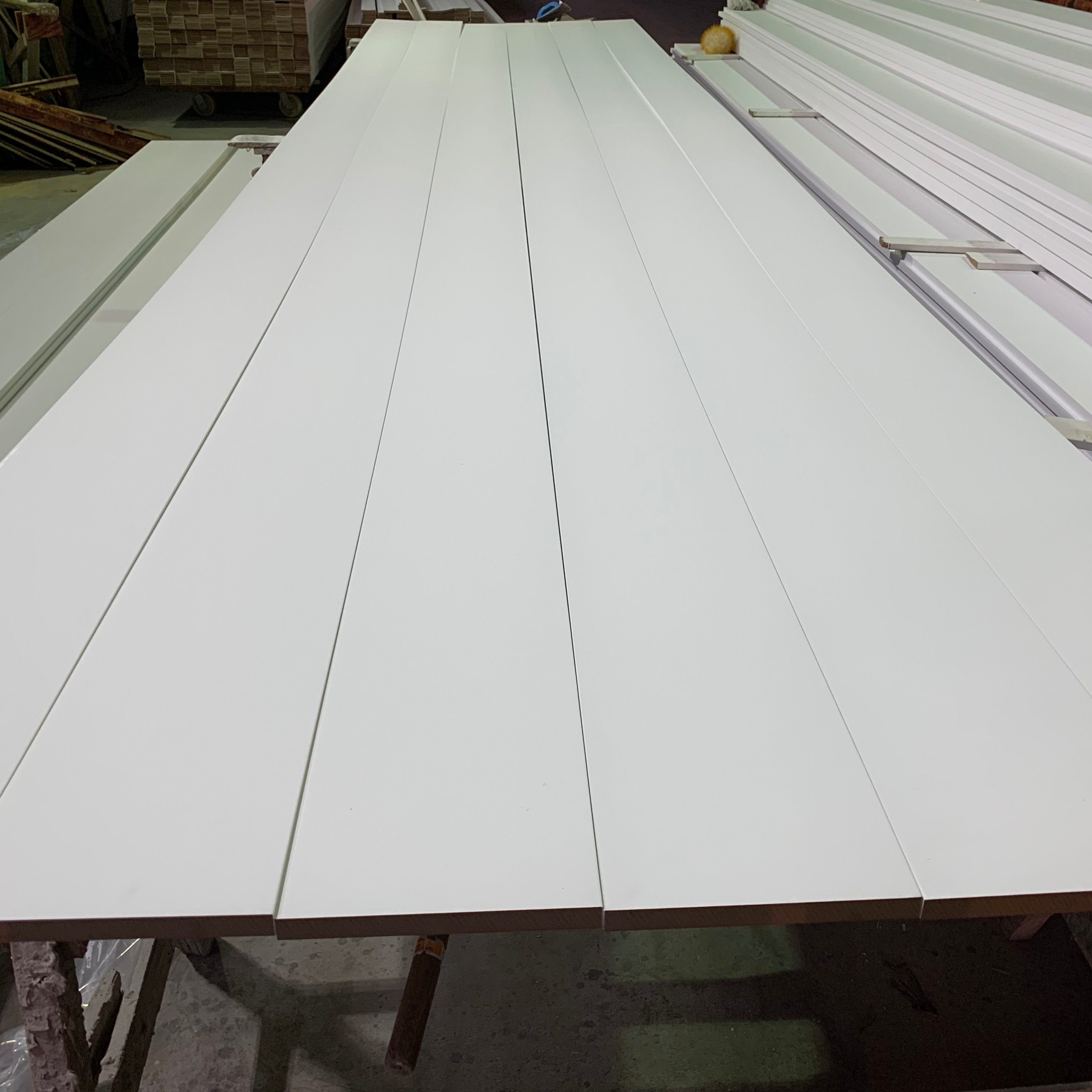 Primed MDF S4S Molding Decorative Wall Baseboard