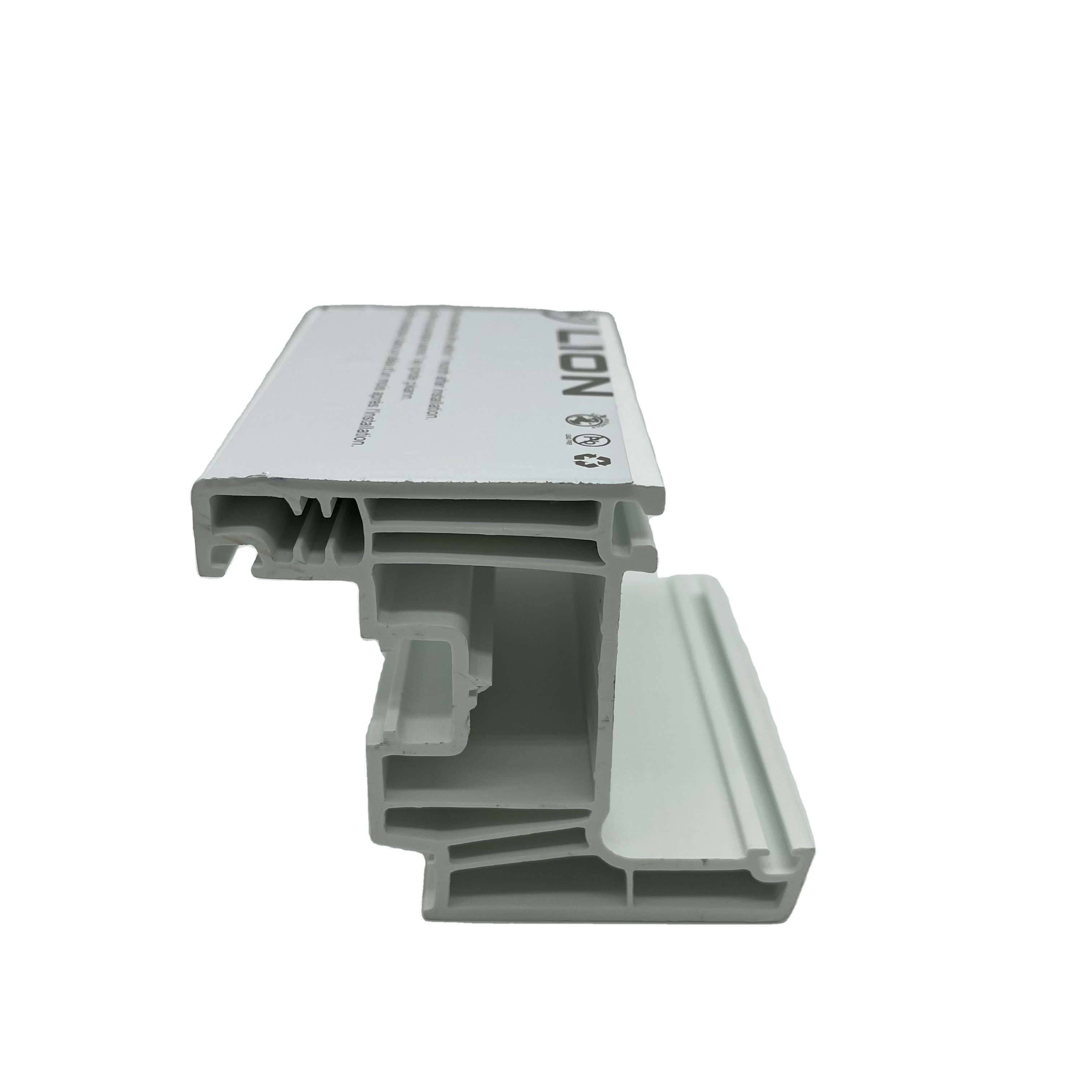 High Quality Modern European Design White PVC Profiles UPVC Casement Building Plastic Profiles High UV Protection Use Moulding