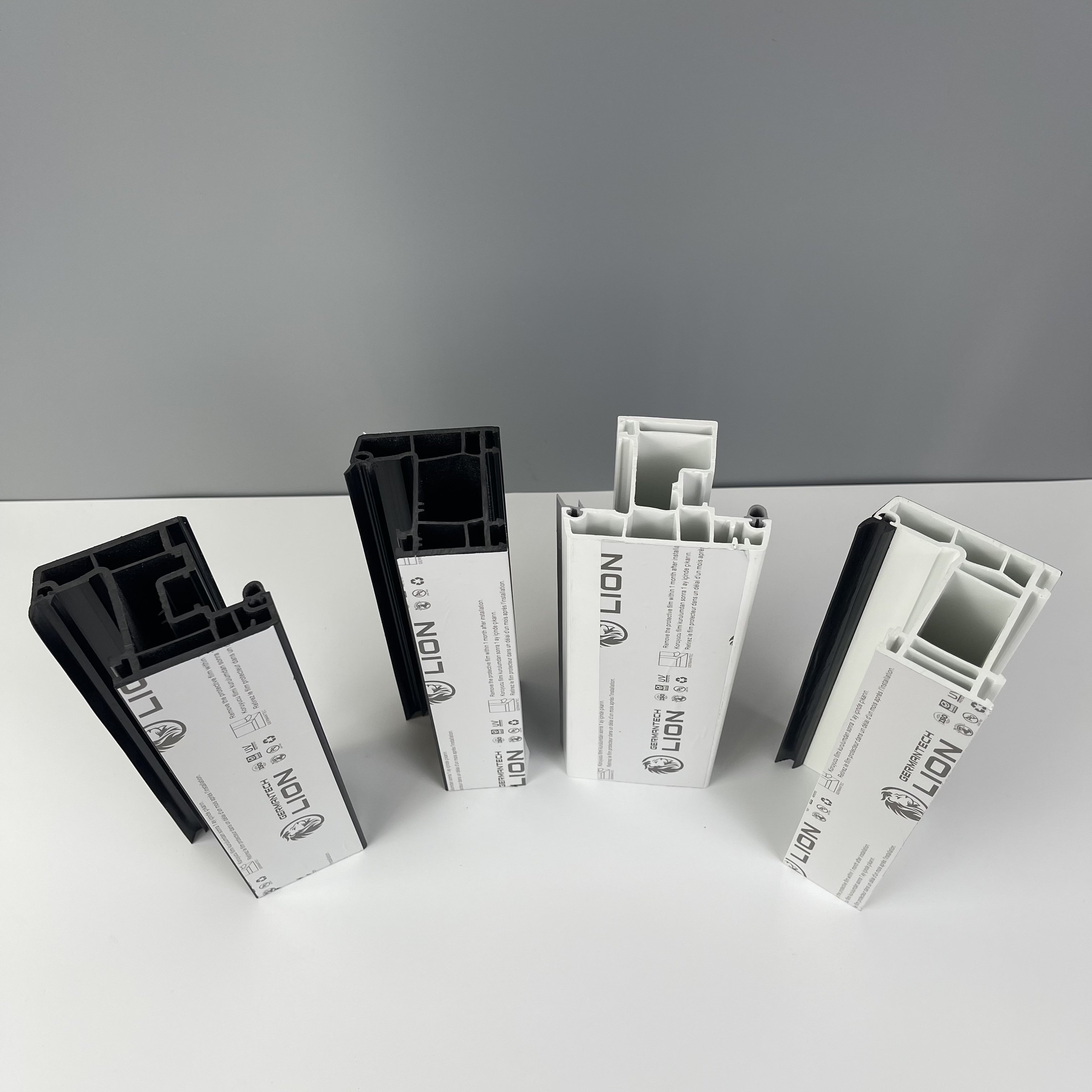 High Quality Modern European Design White PVC Profiles UPVC Casement Building Plastic Profiles High UV Protection Use Moulding