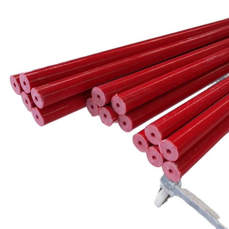 PRFV GFK GRP de fibra de vidrio fibergLass tree stake tomato stakes pLant support stakes greenhouse poLes