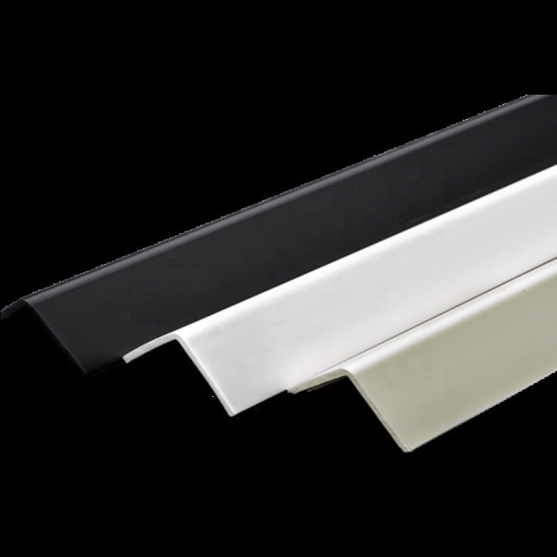 High-quality L molding corner PVC Profile 90 Degree Edge Plastic Corner for Wall Floor stair nosing corner guard pvc