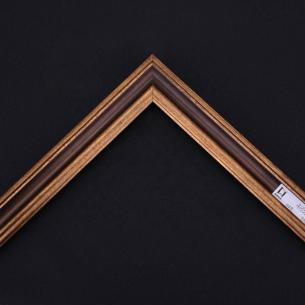 Professional Manufacturer Classical Europe Style Canvas Picture Frame Wood Moulding