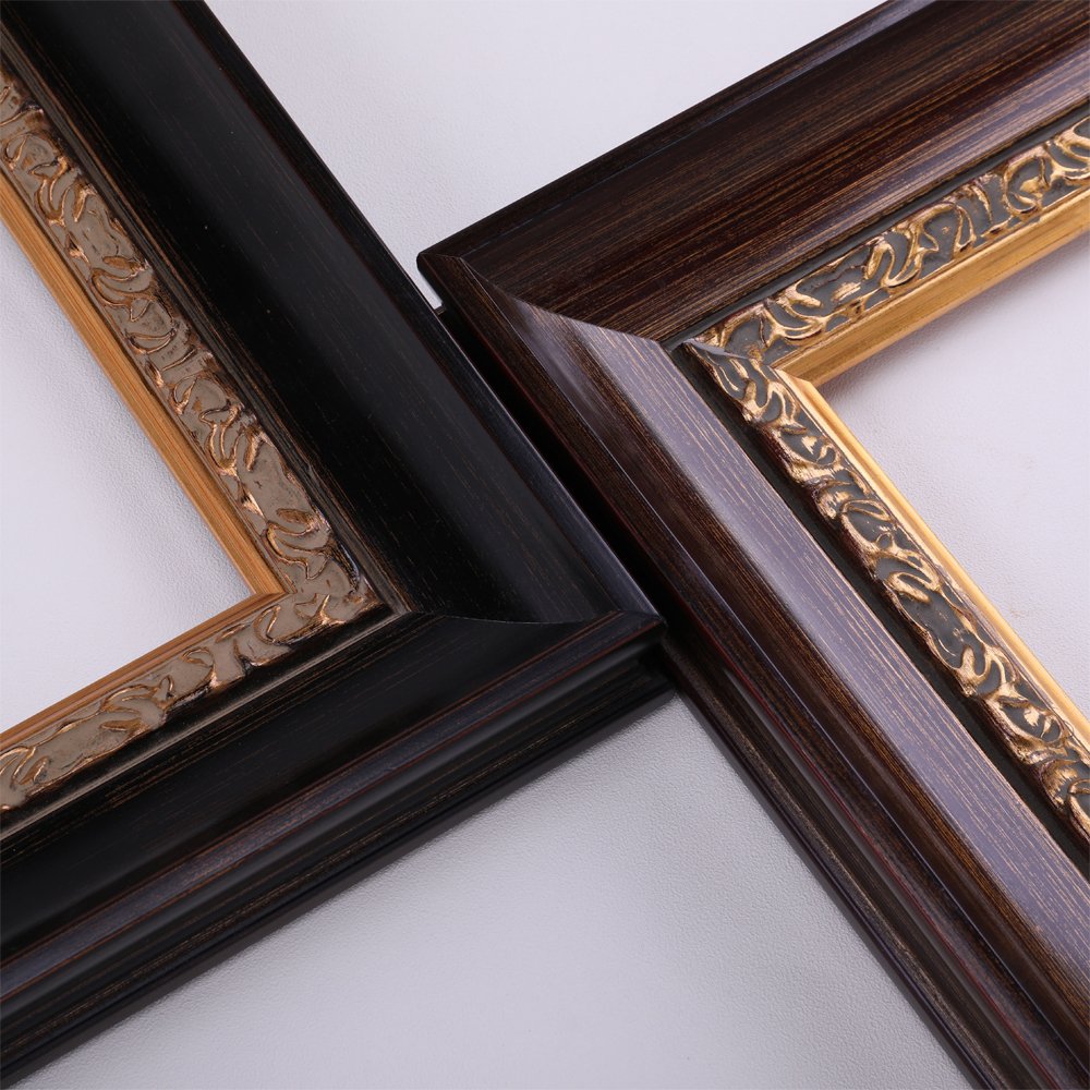 Professional Manufacturer Classical Europe Style Canvas Picture Frame Wood Moulding