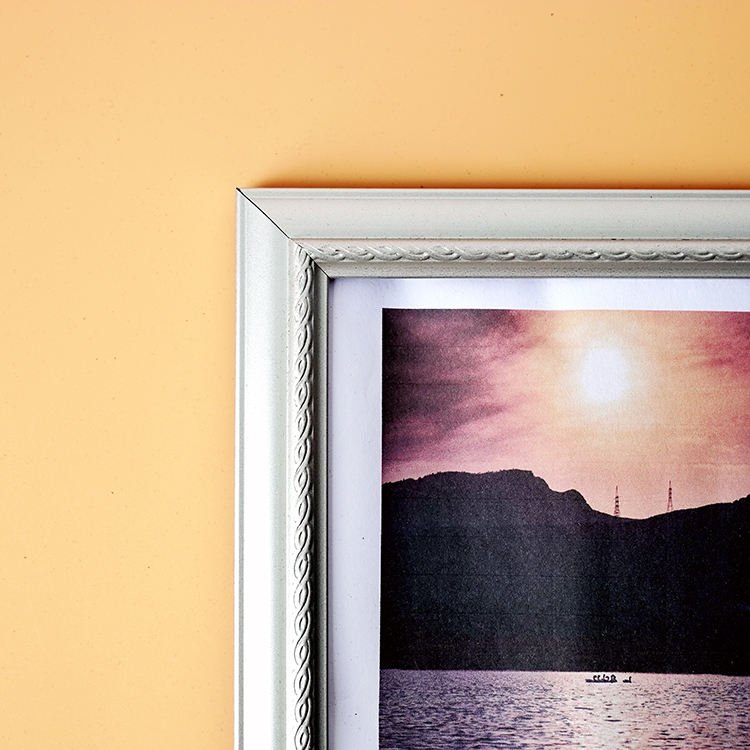 Wholesale custom size classic PS photo frame plastic PS photo frame