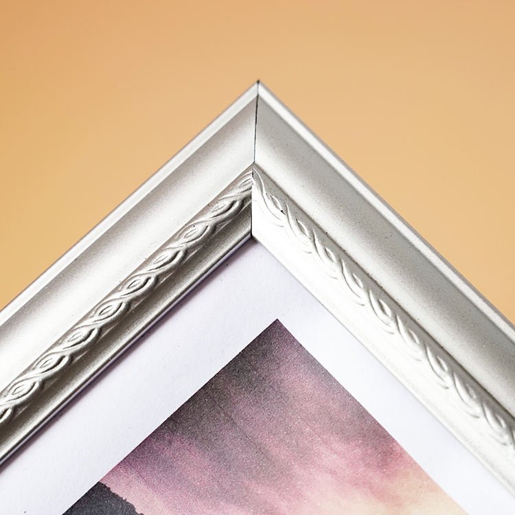 Wholesale custom size classic PS photo frame plastic PS photo frame