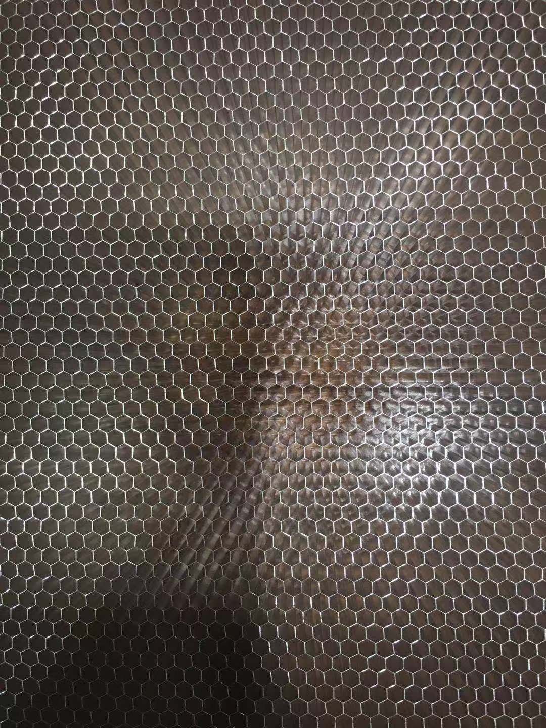 Light weight custom size aluminum frame honeycomb core for laser worktop