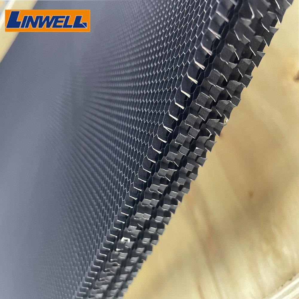 Micro cell size black honeycomb grid for lighting, etc from Linwell manufacturer