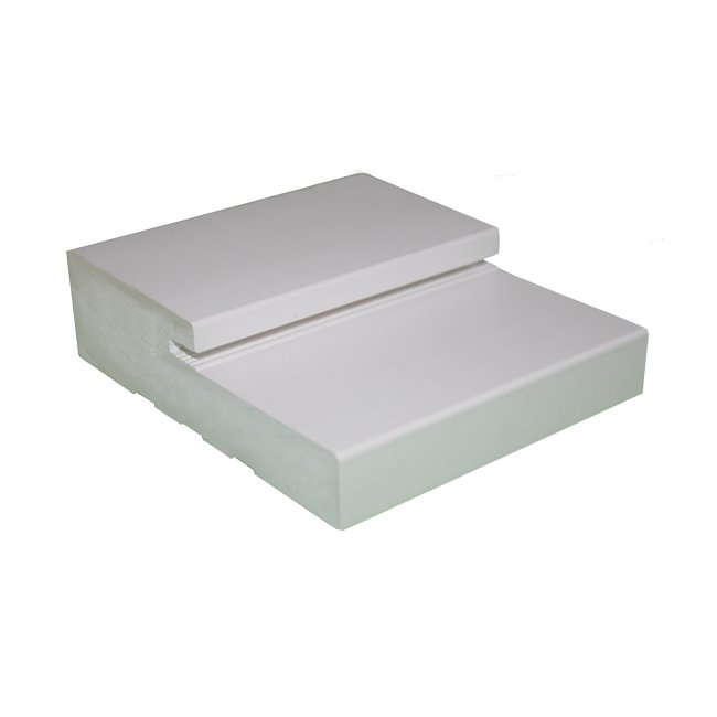 PVC Exterior Door Jamb Door Frame Brick Mould/Astragal/Mull Post/Casing/T-Bar for Door and Window