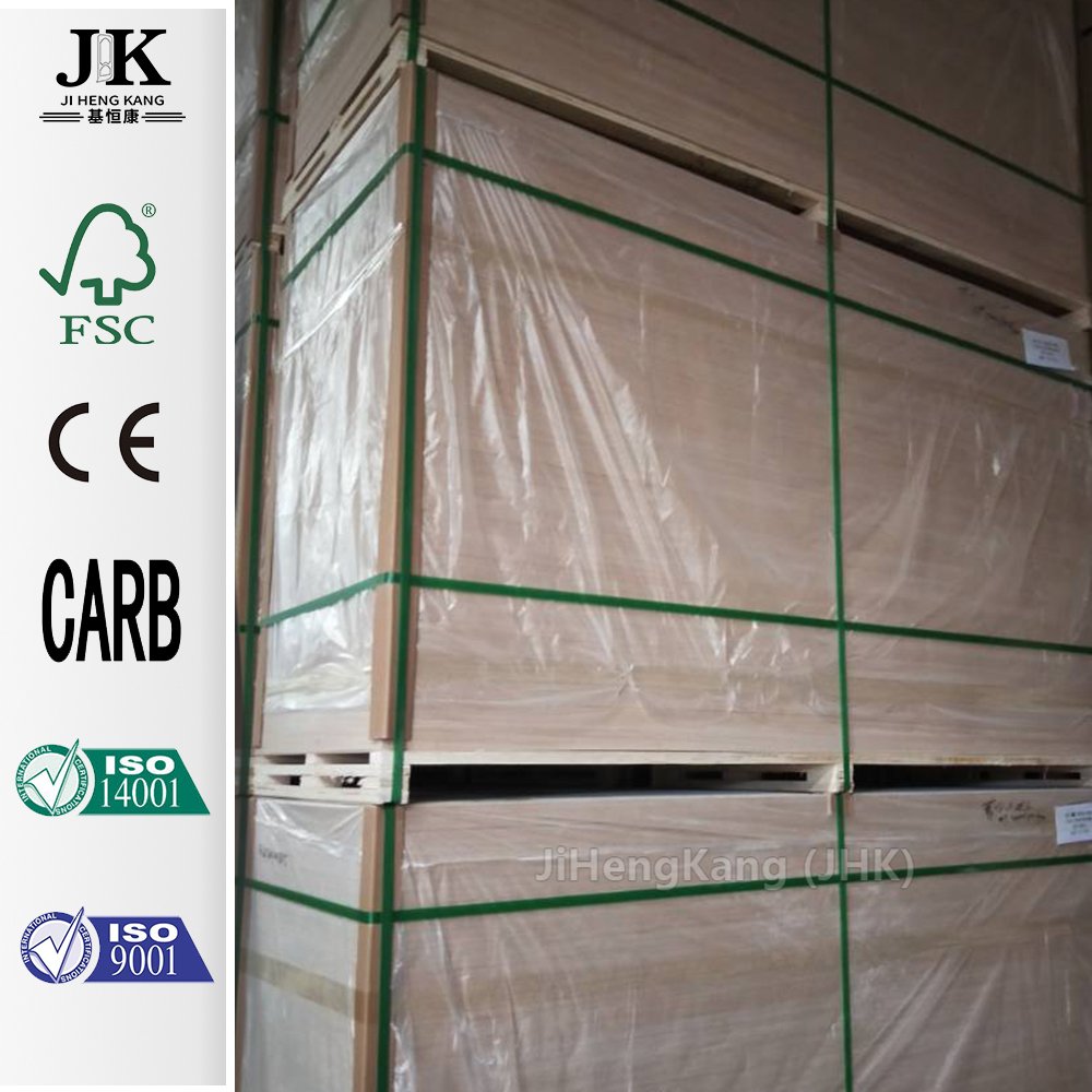 JHK-FC01 Wooden Door Frame Wood Glass Double Door Design Wood Veneer Door