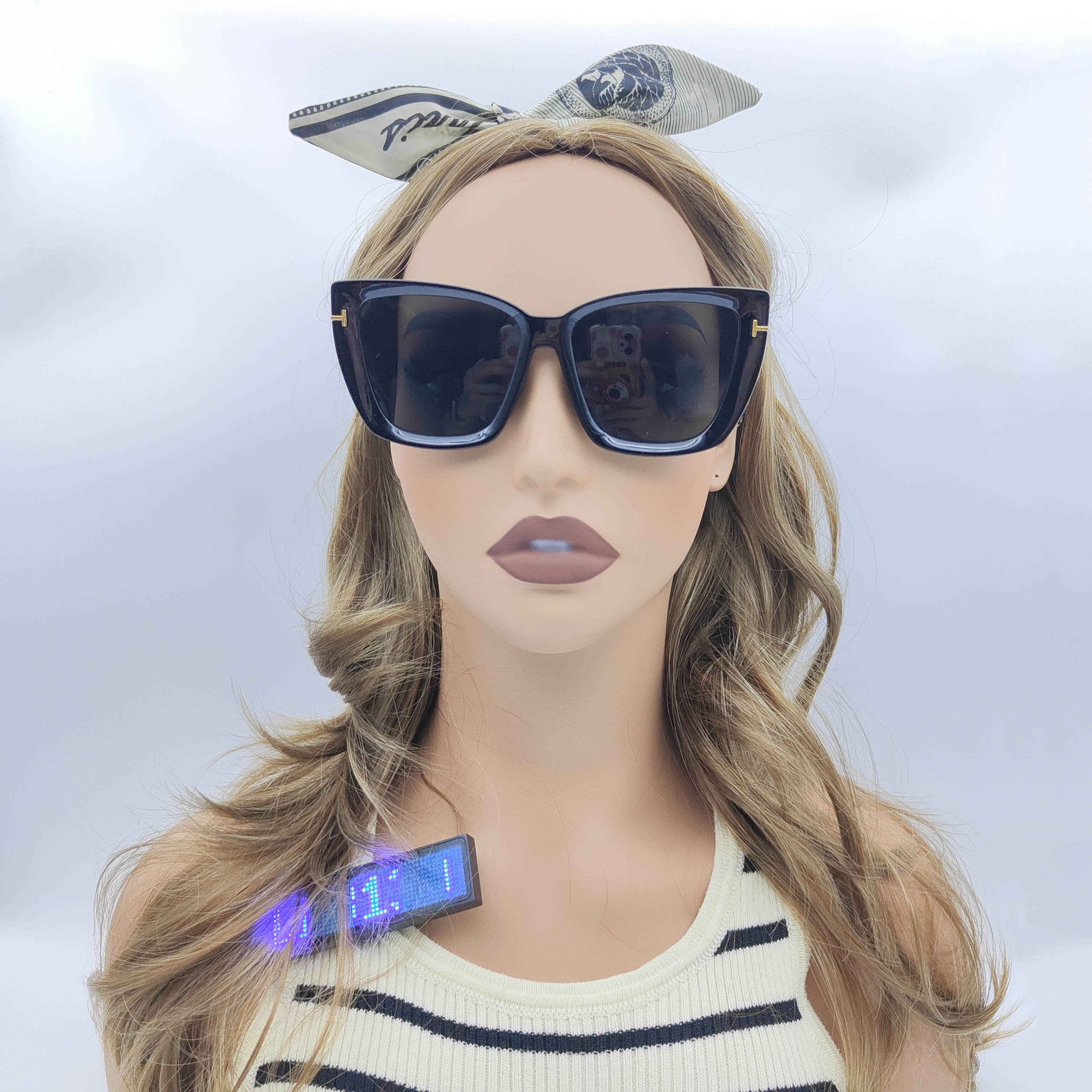 2024 Sunglasses wholesale Square fashion shades Women Luxury brand Vintage Brand Design Sun glasses Big Frame Sunglasses