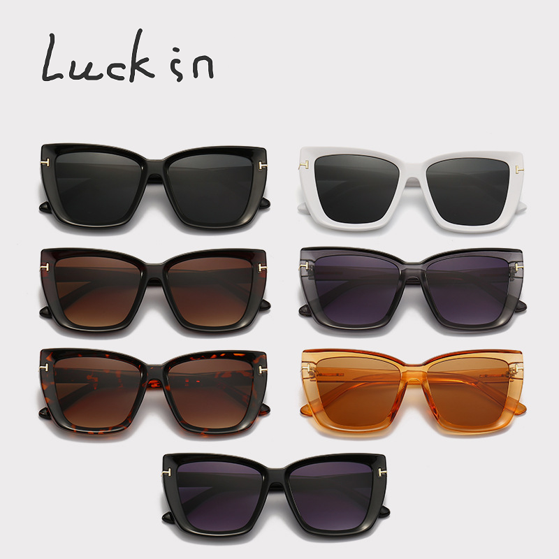2024 Sunglasses wholesale Square fashion shades Women Luxury brand Vintage Brand Design Sun glasses Big Frame Sunglasses