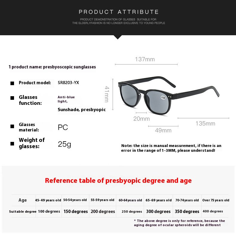Factory Direct Sale Classic PC Round Frames Anti UV Sunglasses Optical Frame Myopia Eyewear Fashion Women Men Reading Glasses