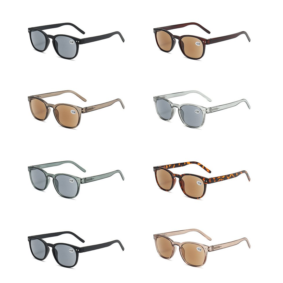 Factory Direct Sale Classic PC Round Frames Anti UV Sunglasses Optical Frame Myopia Eyewear Fashion Women Men Reading Glasses