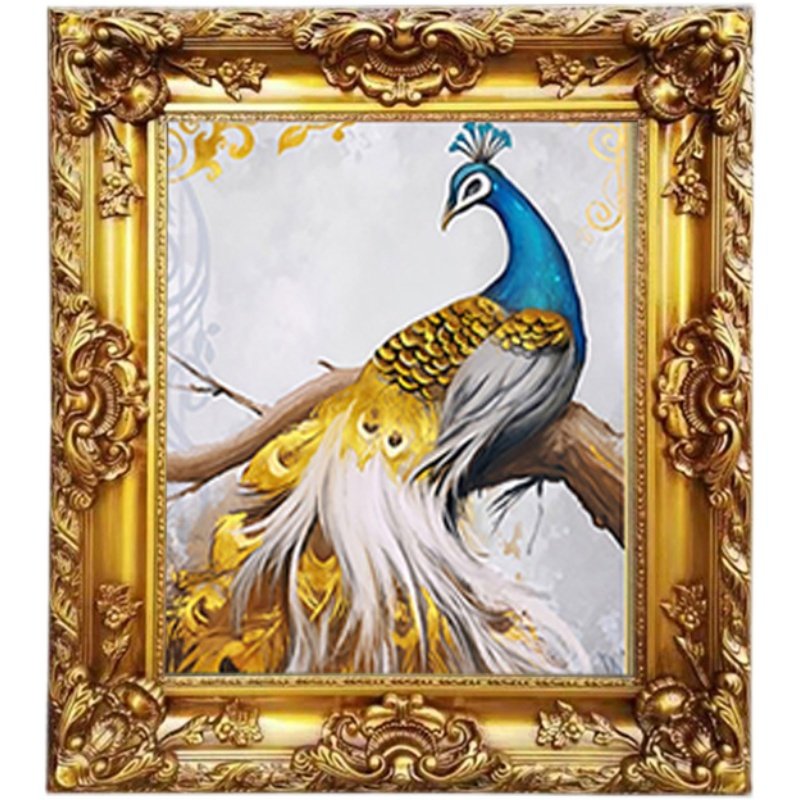 Sunflower Modern Antique Oil Painting Frames Print Landscape Wooden Picture Frame Photo Frame Moulding for Art Decor