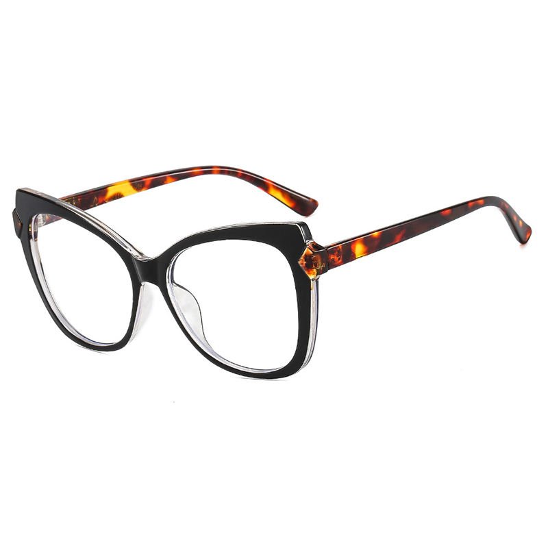 2023 Fashion Cat Eye Computer Anti Blue Light Glasses Eyewear Vantage Blue Light Blocking Tr90 Eyeglasses Frames