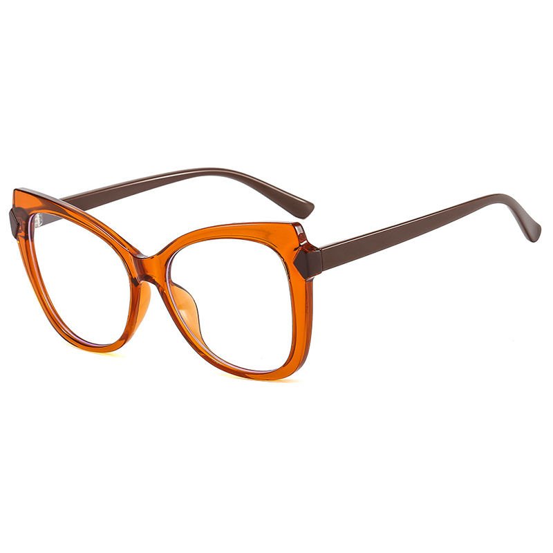 2023 Fashion Cat Eye Computer Anti Blue Light Glasses Eyewear Vantage Blue Light Blocking Tr90 Eyeglasses Frames