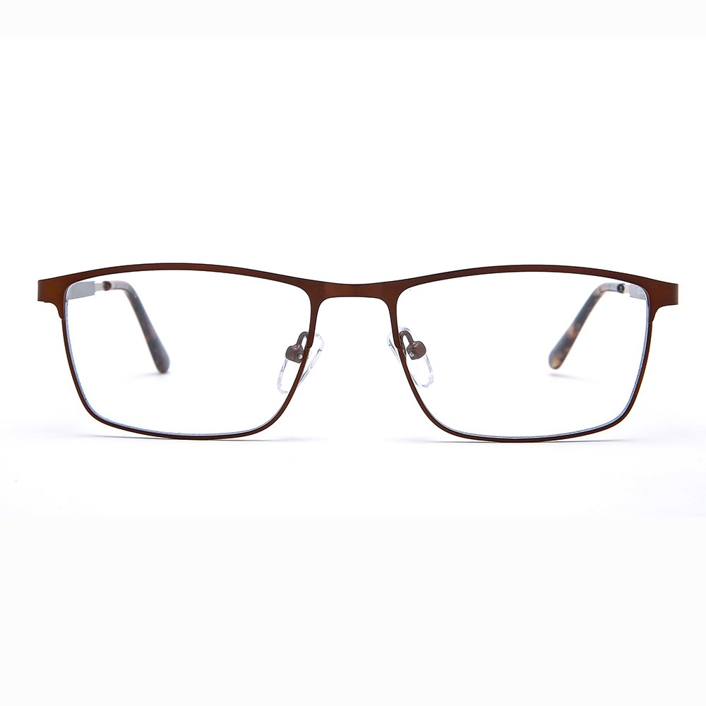 Factory Large Stock 18063 Fast Delivery Of Men's High Quality Stainless Steel Eyeglass Frames