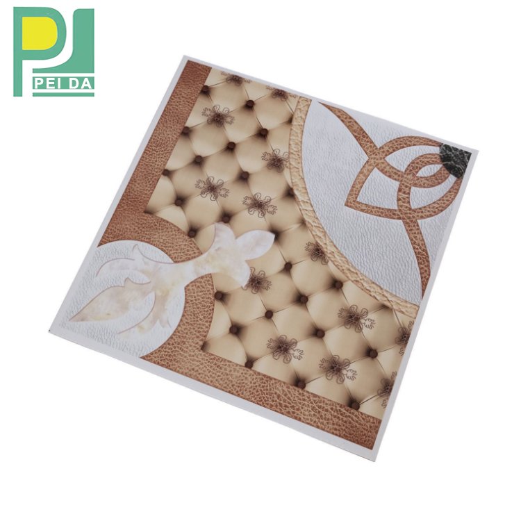 Newly Designed 595*595 Waterproof PVC False Ceiling Panel LC Payment