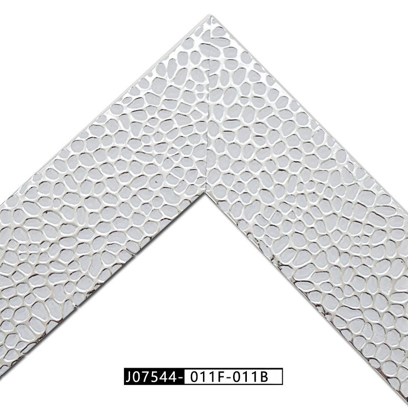 Wholesale Modern Customized Hot Selling 7cm Flat Decorative Silver Picture Mirror Frame Photo Frame Logo SGS Plastic Moulding