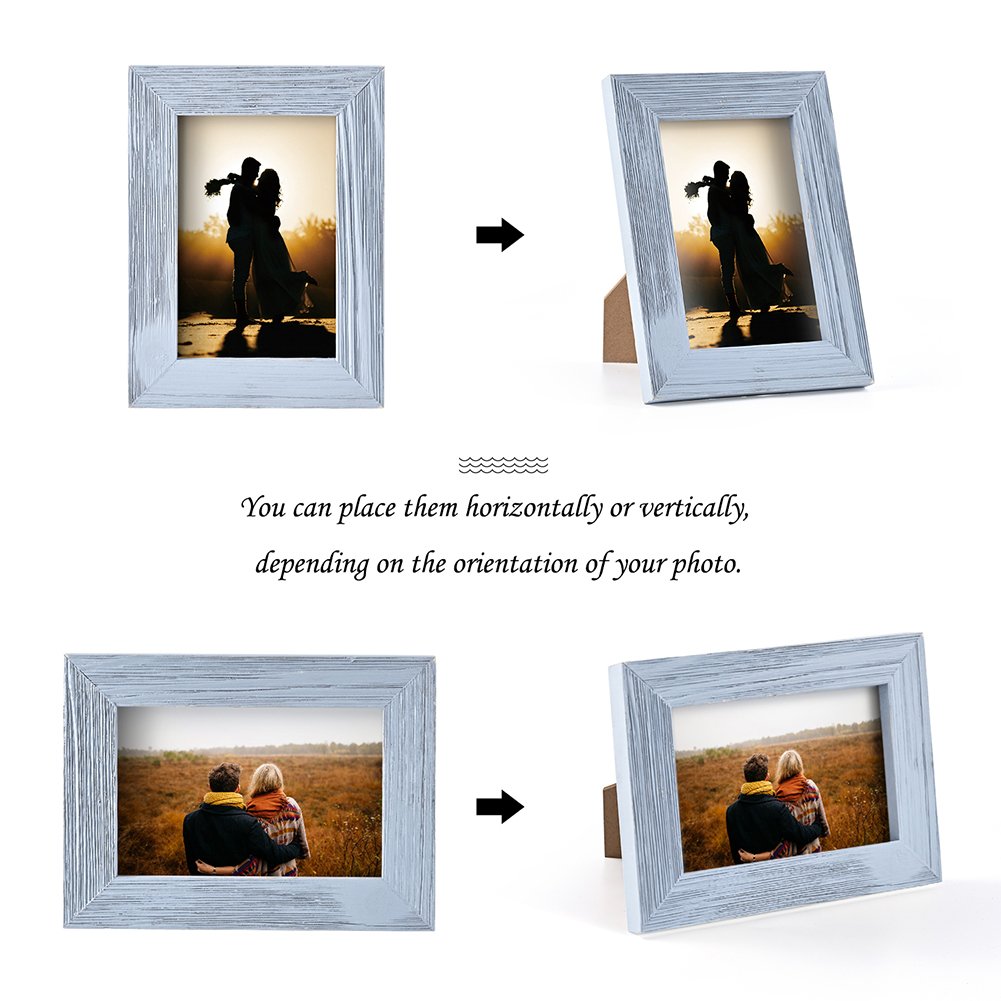 Custom A3 A4 4x4 5x7 8x10 11x14 direct sale natural wooden photo frame commemorative nostalgic desktop wooden picture frame