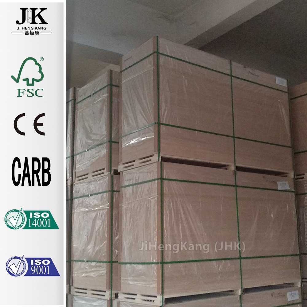 JHK-MD-F01-4 Modern Bedroom Solid Wood Composite wooden single main door designs Wood Frame Interior MDF Door