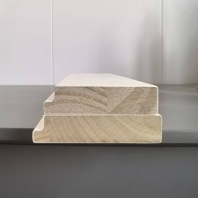Suitable for home decoration wood baseboard Moulding frame wood mouldings Skirting Line