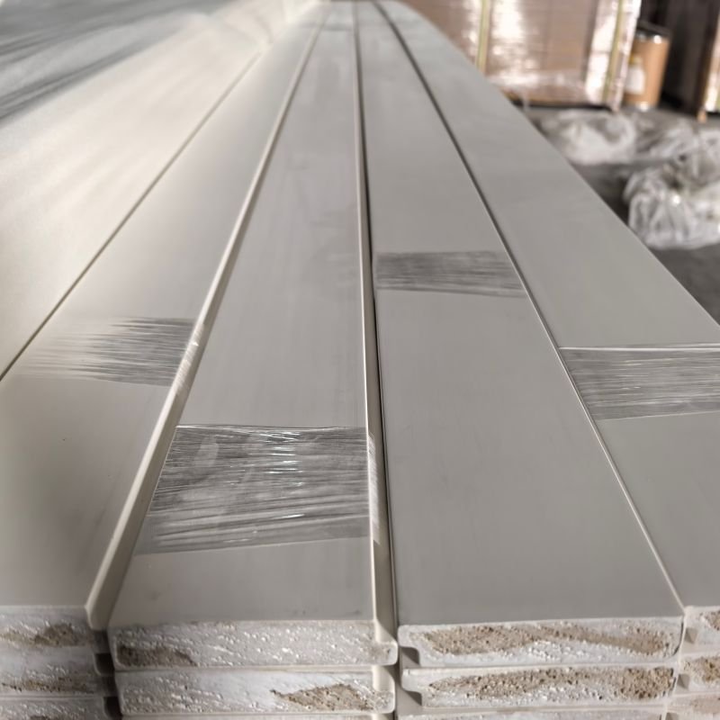 Suitable for home decoration wood baseboard Moulding frame wood mouldings Skirting Line