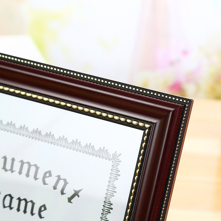 A4 Document Picture Photo Certificate Frame Wall Hanging Display Graduation University Diplomas Frame