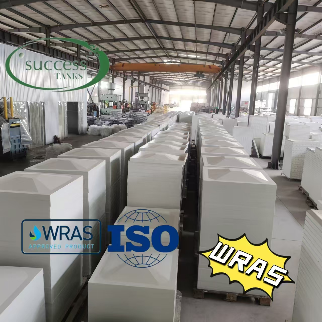 Customized Reliable 1m3-2000m3 sectional GRP Water Tank FRP SMC for Drinking Water