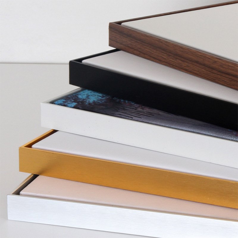 Custom Size Metal Poster Picture Photo Frame Aluminium Wall Frames Home Decor Strips Aluminum Mouldings picture mirror frame