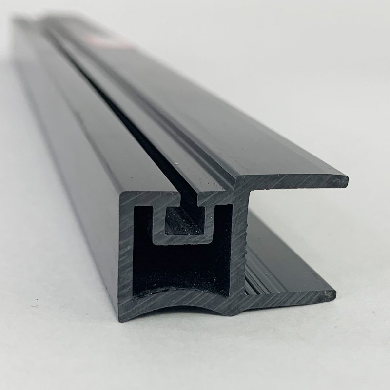 Resistant to the majority of chemicals wine bottle cooler upvc plastic frames and doors extrusion profile