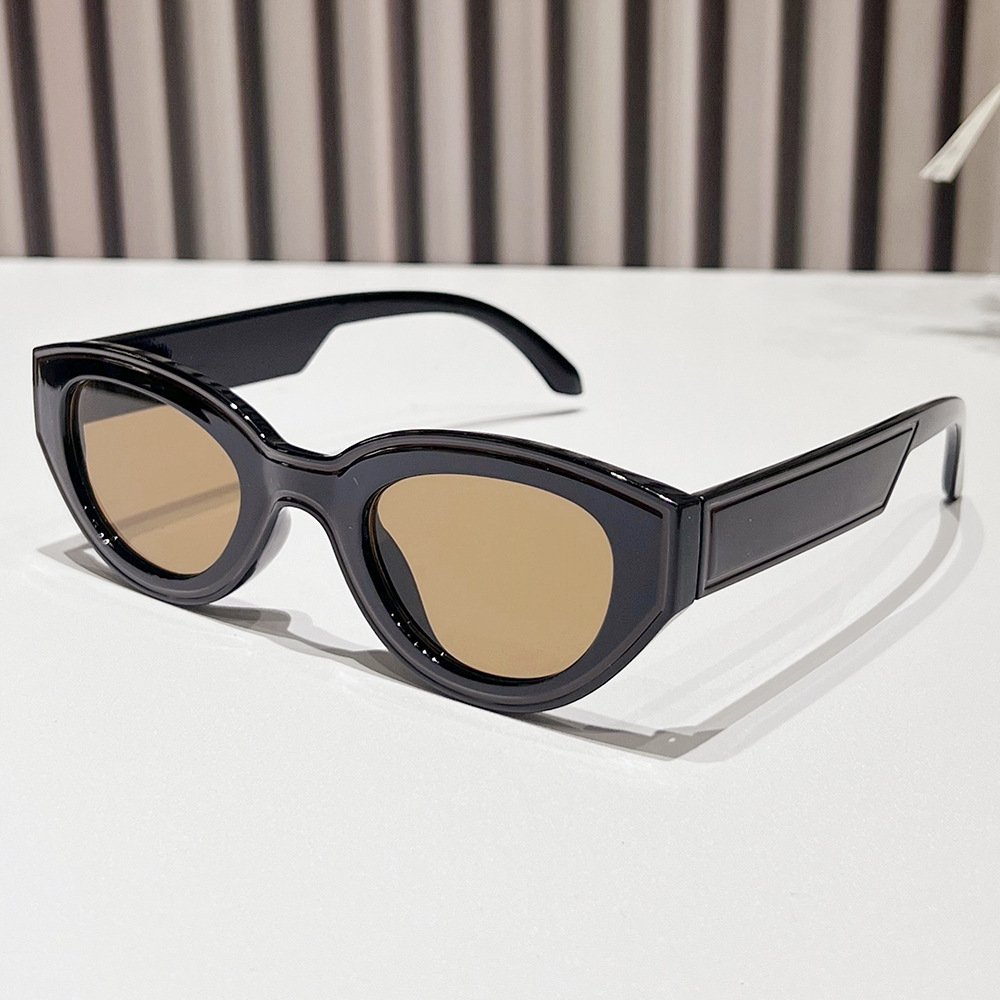 2024 Italy Sunglasses For Ladies High Quality Custom Top Quality Vintage Sunglasses Men Line Small Frame Cat Eye Sunglasses