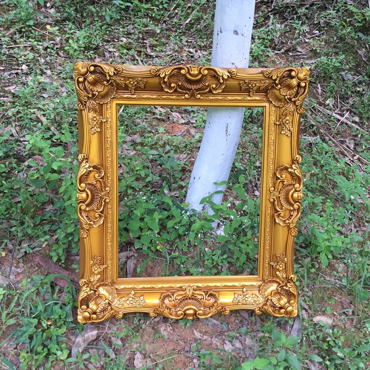 Vintage ABS Plastic Picture Frame Framed Design Room Decorative Wall Photo Frame