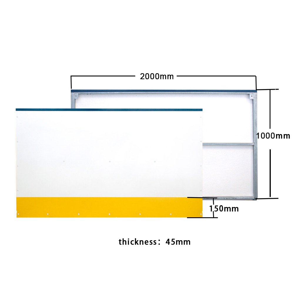 Custom Aluminum Barrier Synthetic Ice Rink Dasher Board with Steel Frame Ice Rink Fence