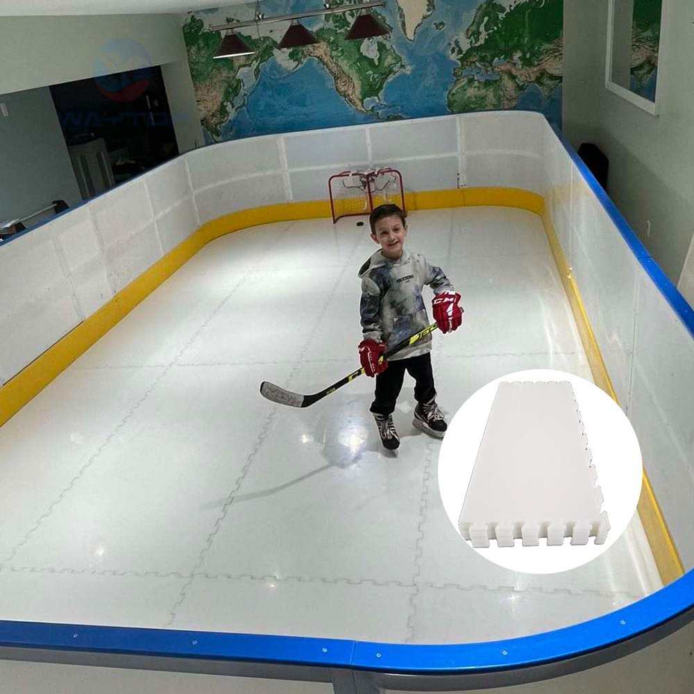 Custom Aluminum Barrier Synthetic Ice Rink Dasher Board with Steel Frame Ice Rink Fence