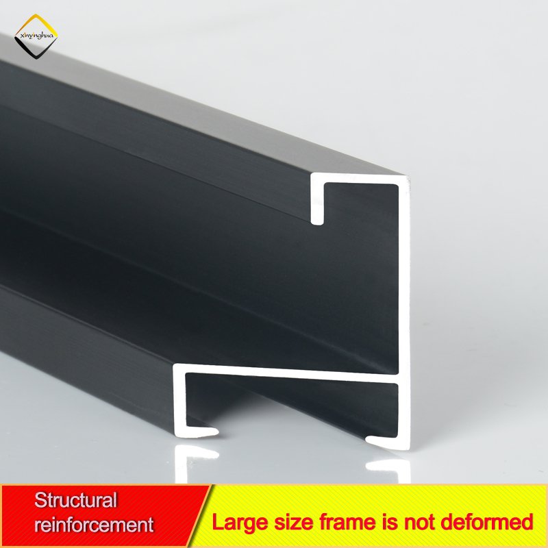 LB0625B Factory Outlet Customized Size House Decor Metal Photo Frame Aluminium Poster Frame Moulding Aluminum Strip