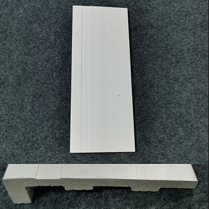Factory new design white finger joint pine decoration frame moulding