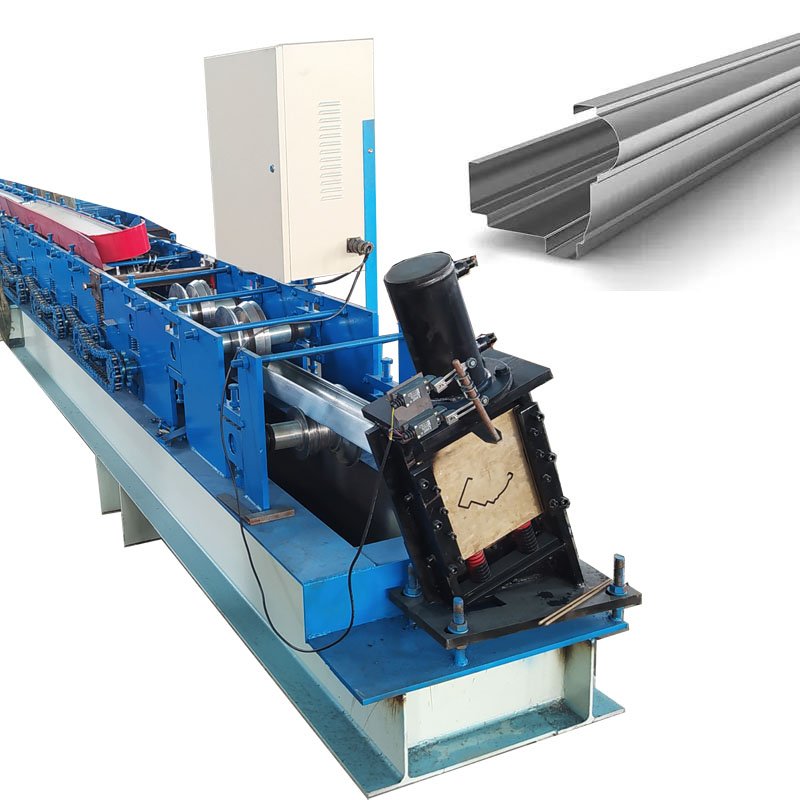 metal roller shutter door frame roll forming making machine