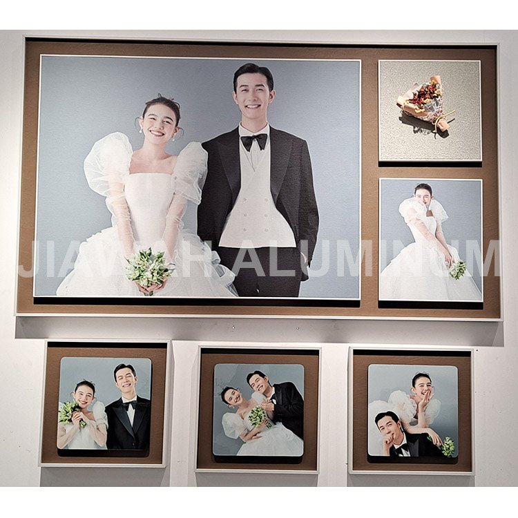 Brushing aluminium round frame tube for painting display , aluminum photo frame moulding picture frame moldings manufacturer
