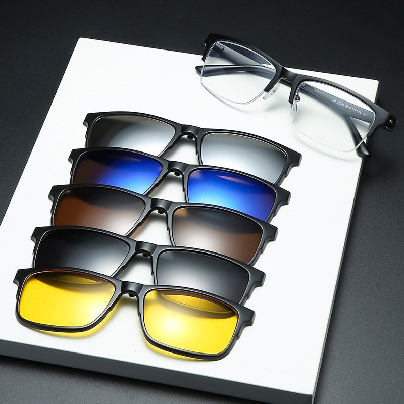 Red Eyeglasses Outdoor Mens Polarized Men's Sunglasses Unisex Tinted Black Sunglasses High End Sports Sunglasses