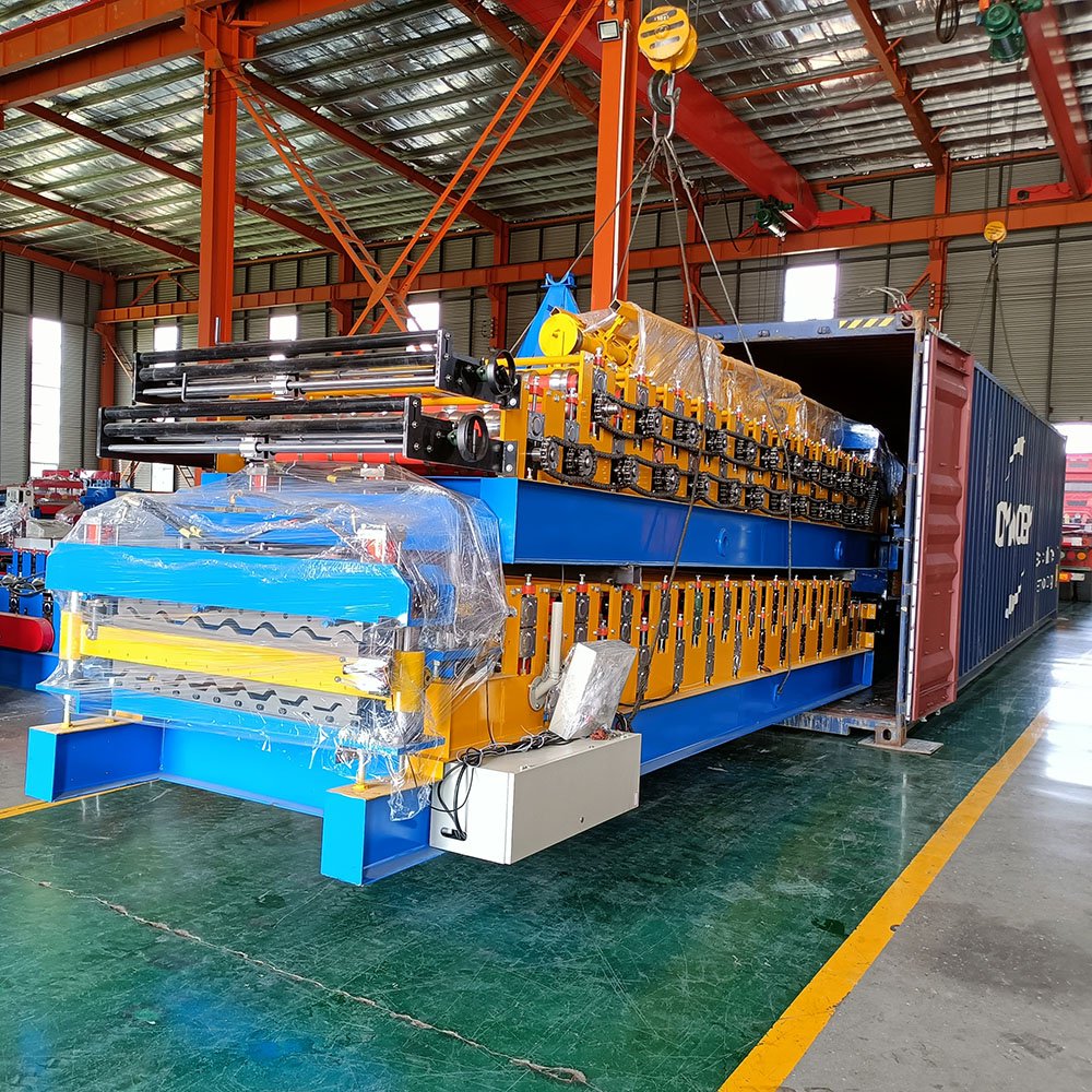 Cheap price metal steel c and z purlin frame roll forming machine from china supplier