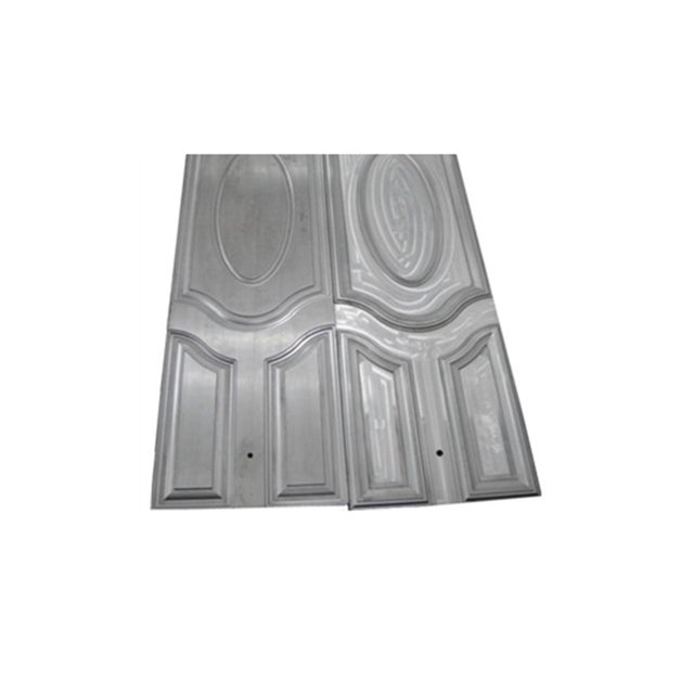 Zhejiang Taizhou Flush HDF Moulded Door Skin Mould White 6P skin mould with oak texture