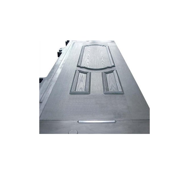 Zhejiang Taizhou Flush HDF Moulded Door Skin Mould White 6P skin mould with oak texture