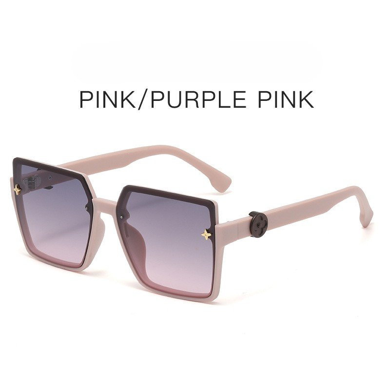 Original Famous Brands Luxury Half Frame Uv400 Polarized Lens Protection Ladies Sunglasses