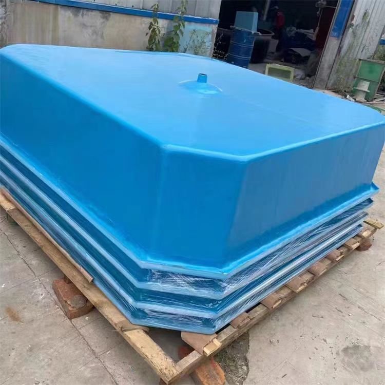 Above ground Fiberglass Fish Tank Manufacturer FRP GRP Framing Fish Tank FRP Round and Rectangular Tankm