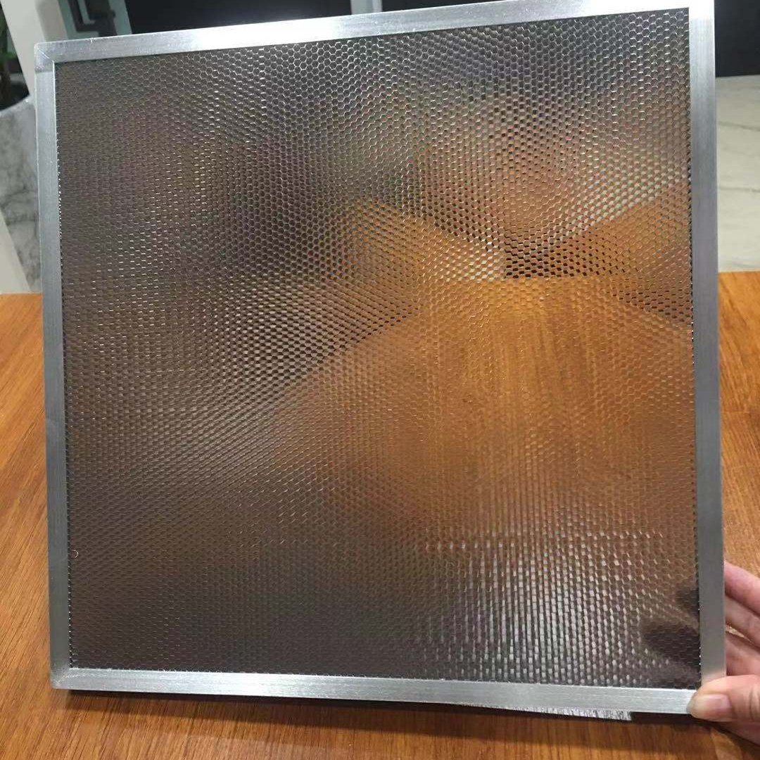 Aluminum Honeycomb core board with frame for air filter