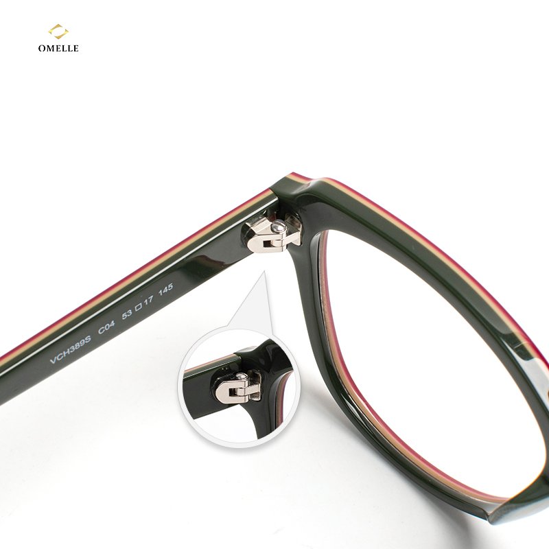 Italy Design Custom Logo Acetate Optical Frame Candy Color Optical Frames for Women